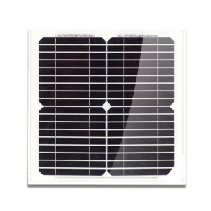 Glass solar panel 10W