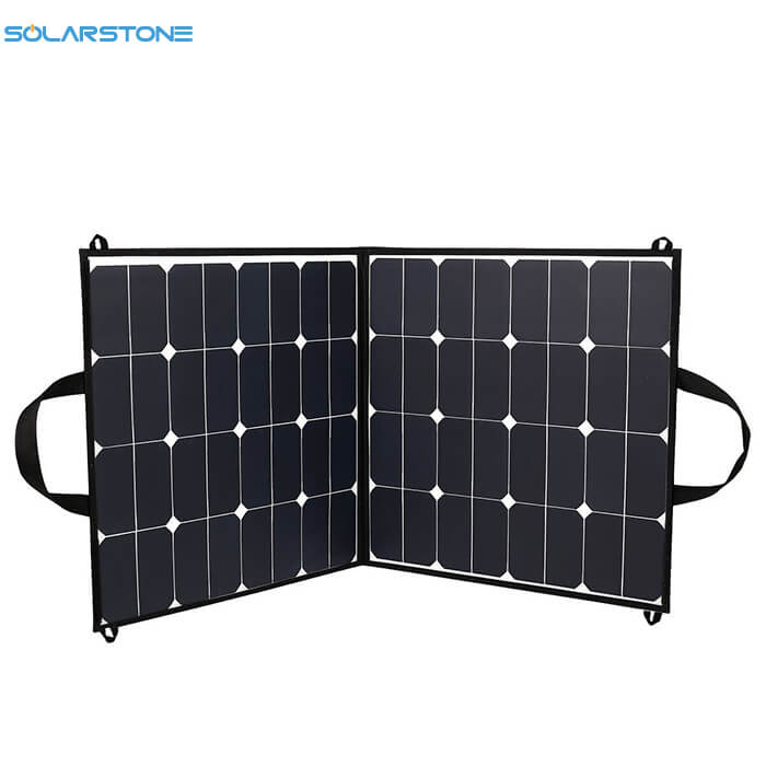 Folding solar panel