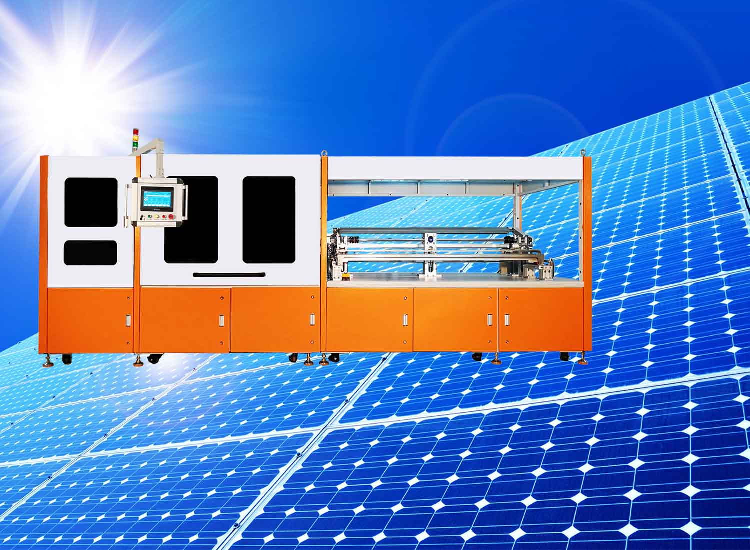 SOLAR CELL STRINGER MACHINE